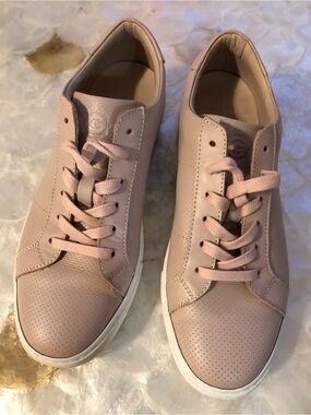 Greats Women’s Leather Sneakers in Blush